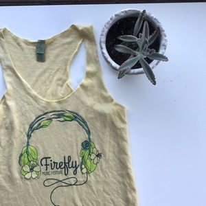 firefly music festival racer back tank top